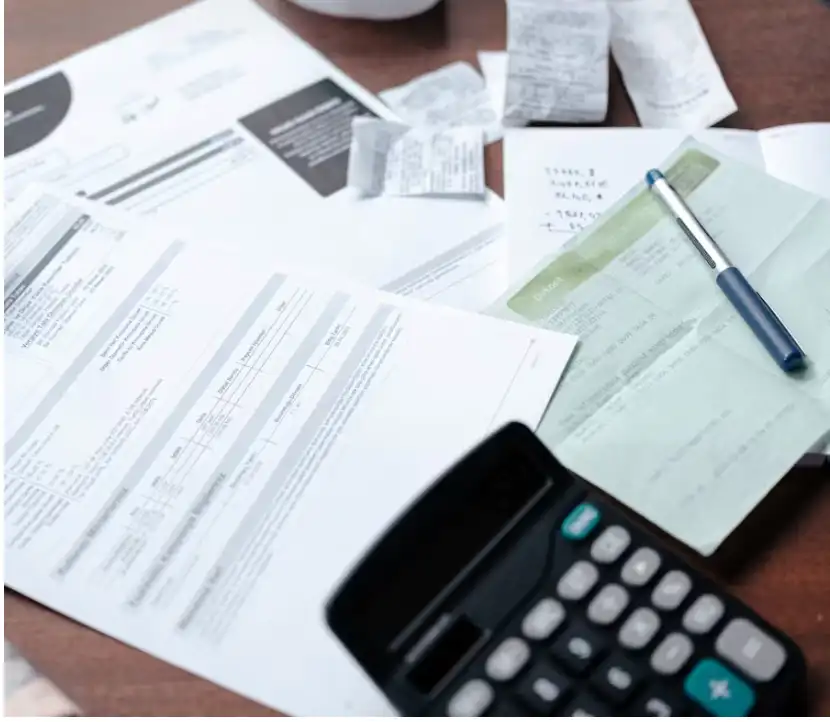 Financial reports dashboard for businesses