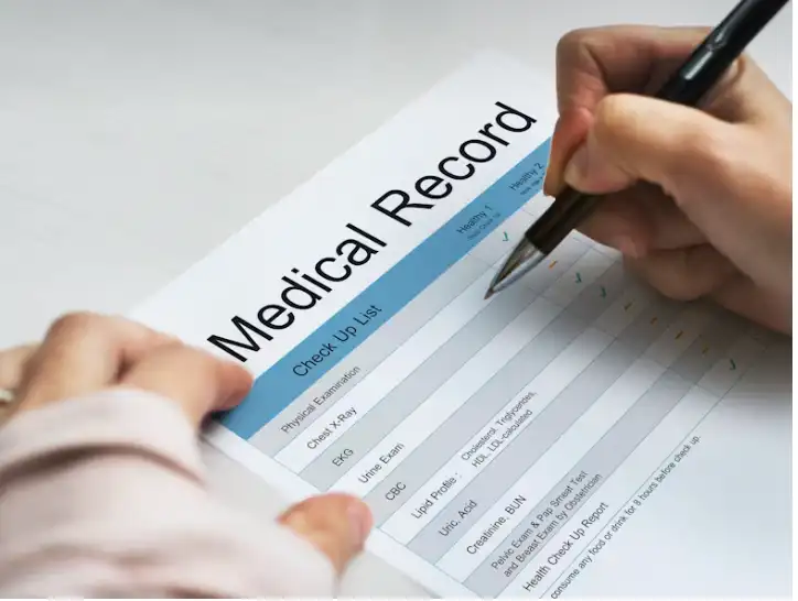 A patient bill generated by OurERP software