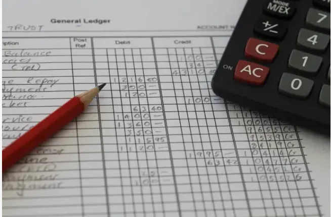 Example of general ledger in accounting software