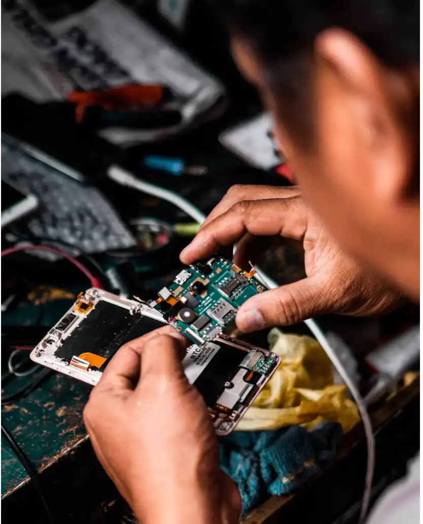 Repairs screen