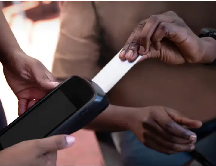 Example of a retail invoice generated by software