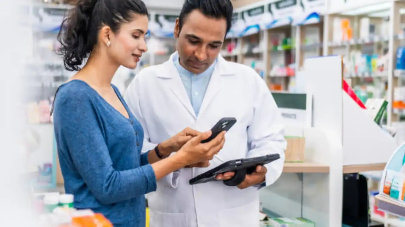 Central store management dashboard for a hospital